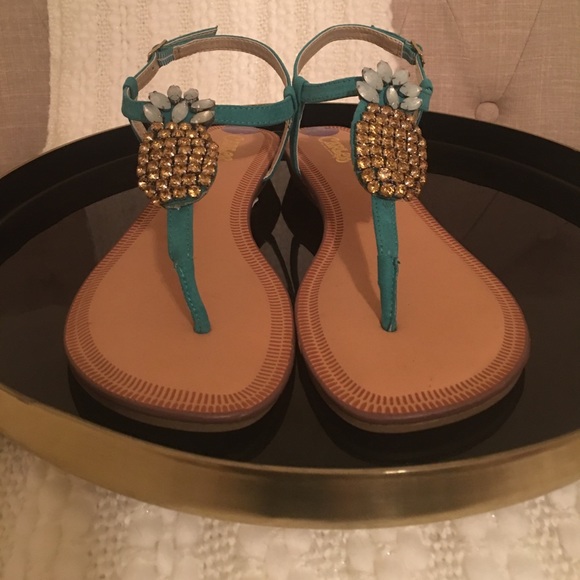 carlos santana pineapple sandals